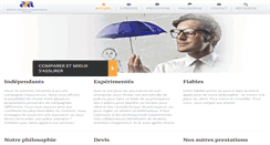 Desktop Screenshot of aaa-assurances.ch